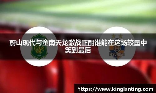 蔚山现代与金南天龙激战正酣谁能在这场较量中笑到最后